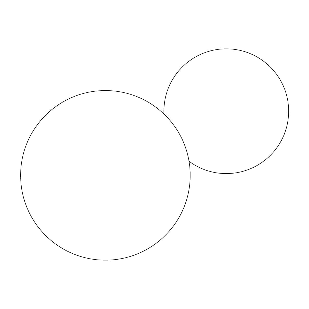 Arelis geometryczna kinkiet w kształcie dysku