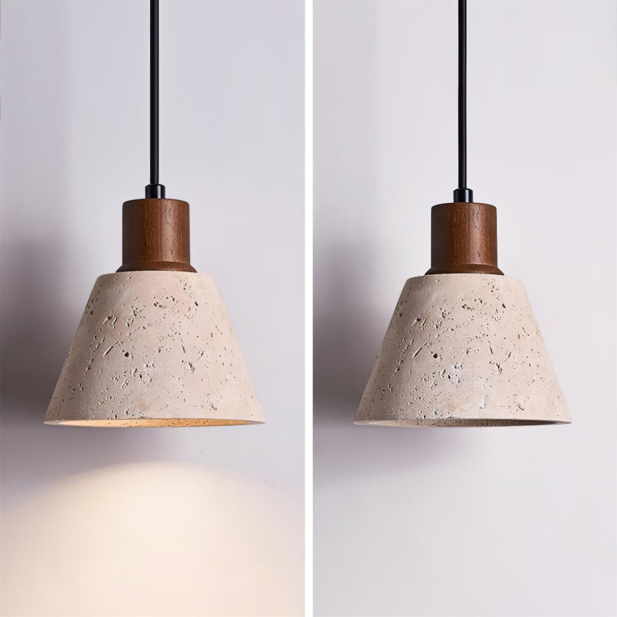 Caven lampa wisząca Travertine Cluster