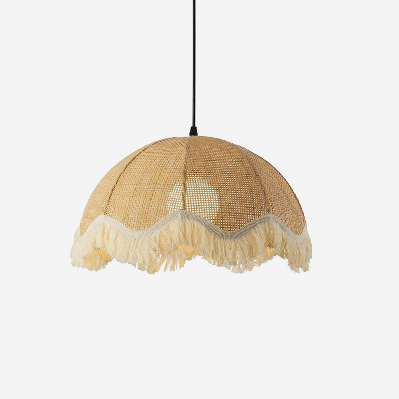 Grille lampa wisząca z rattanu
