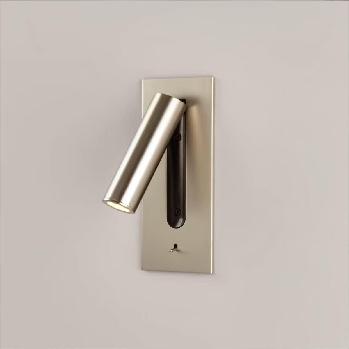 Sothis nowoczesny minimalistyczny kinkiet USB do łóżka czarny