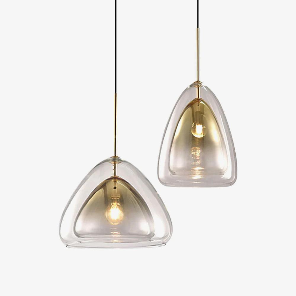 Dera lampa wisząca ze szkła w stylu luksusowym