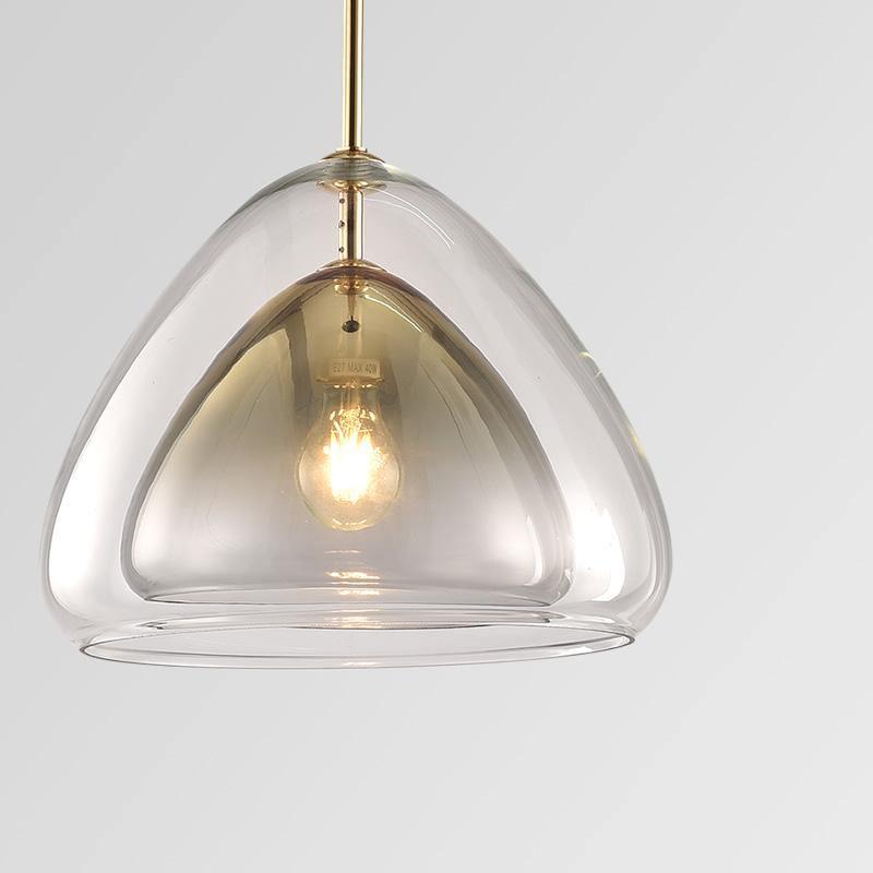 Dera lampa wisząca ze szkła w stylu luksusowym