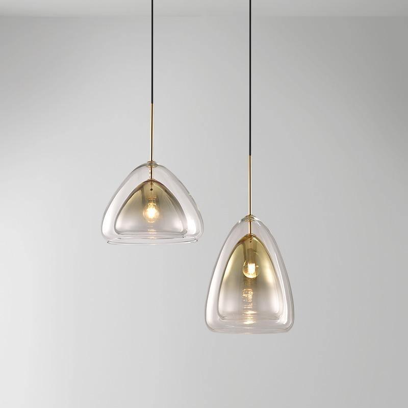 Dera lampa wisząca ze szkła w stylu luksusowym