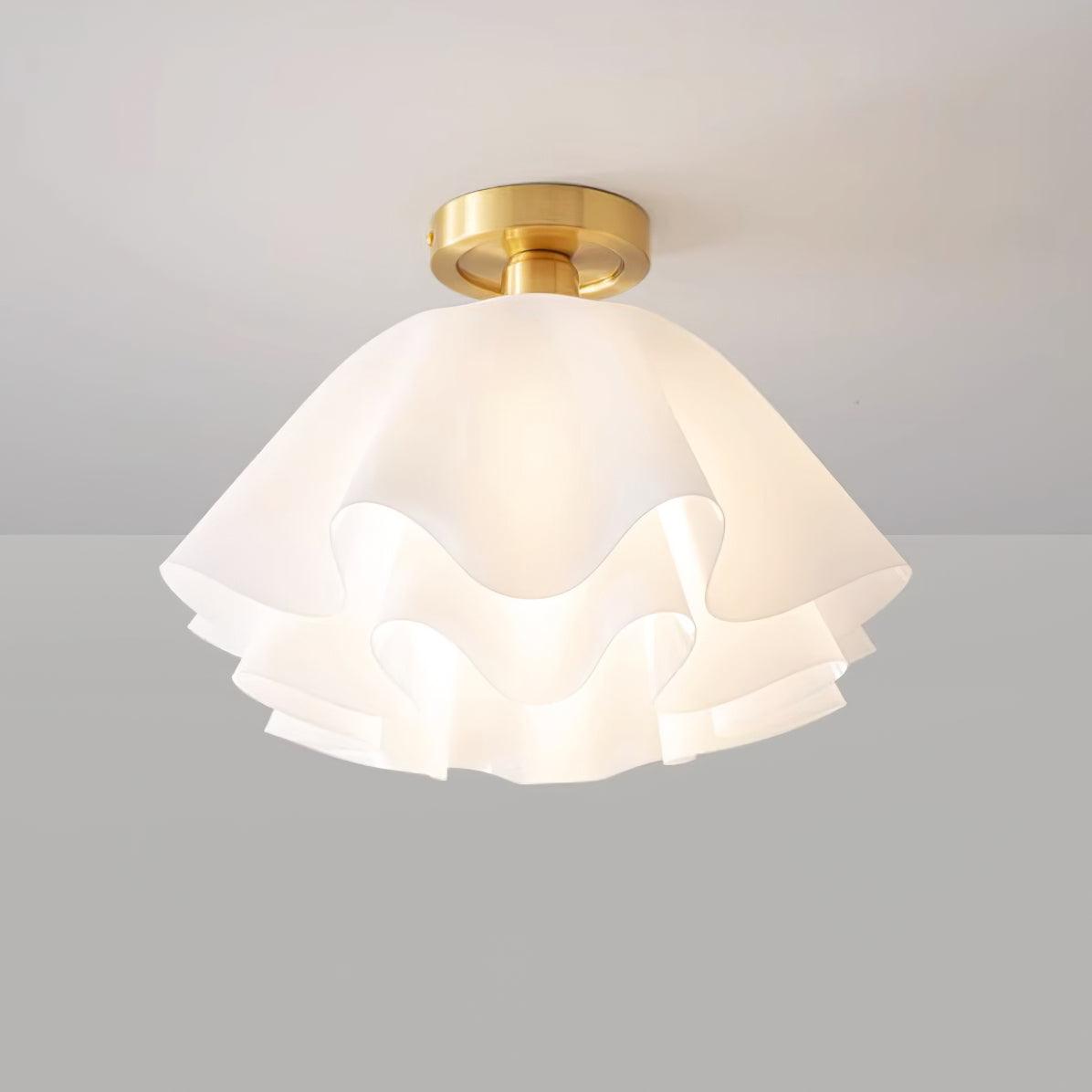 Menro lampa sufitowa w kształcie kwiatu