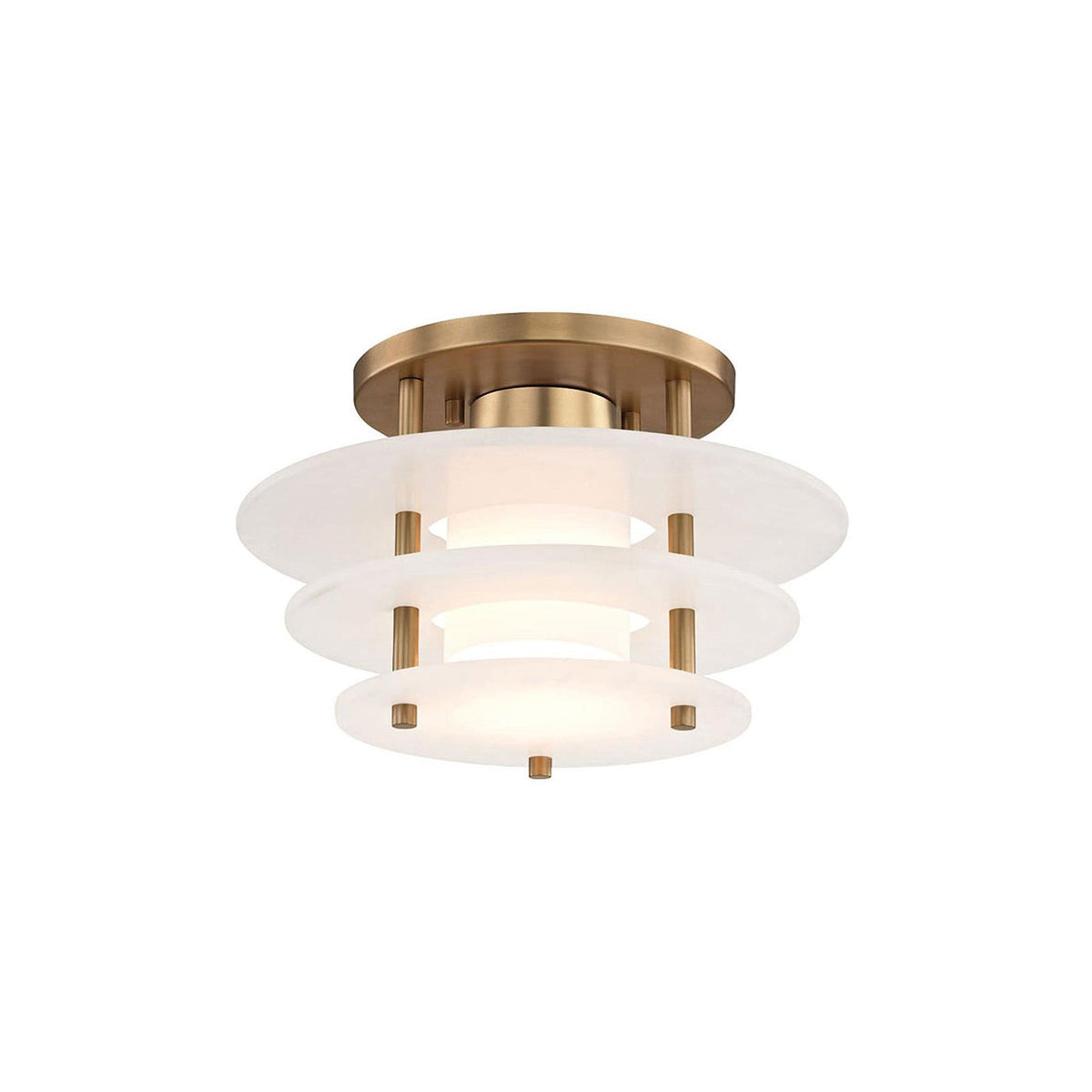 Niverella Alabaster lampa sufitowa