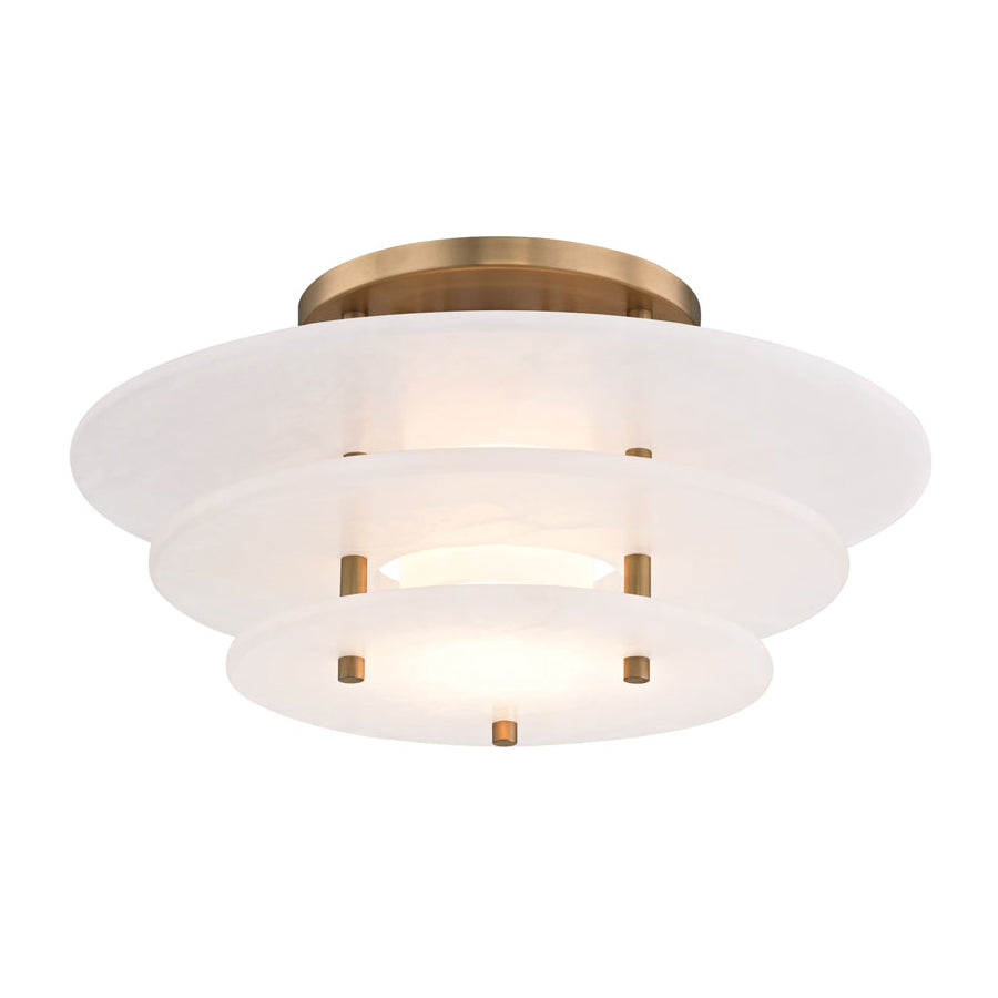 Niverella Alabaster lampa sufitowa