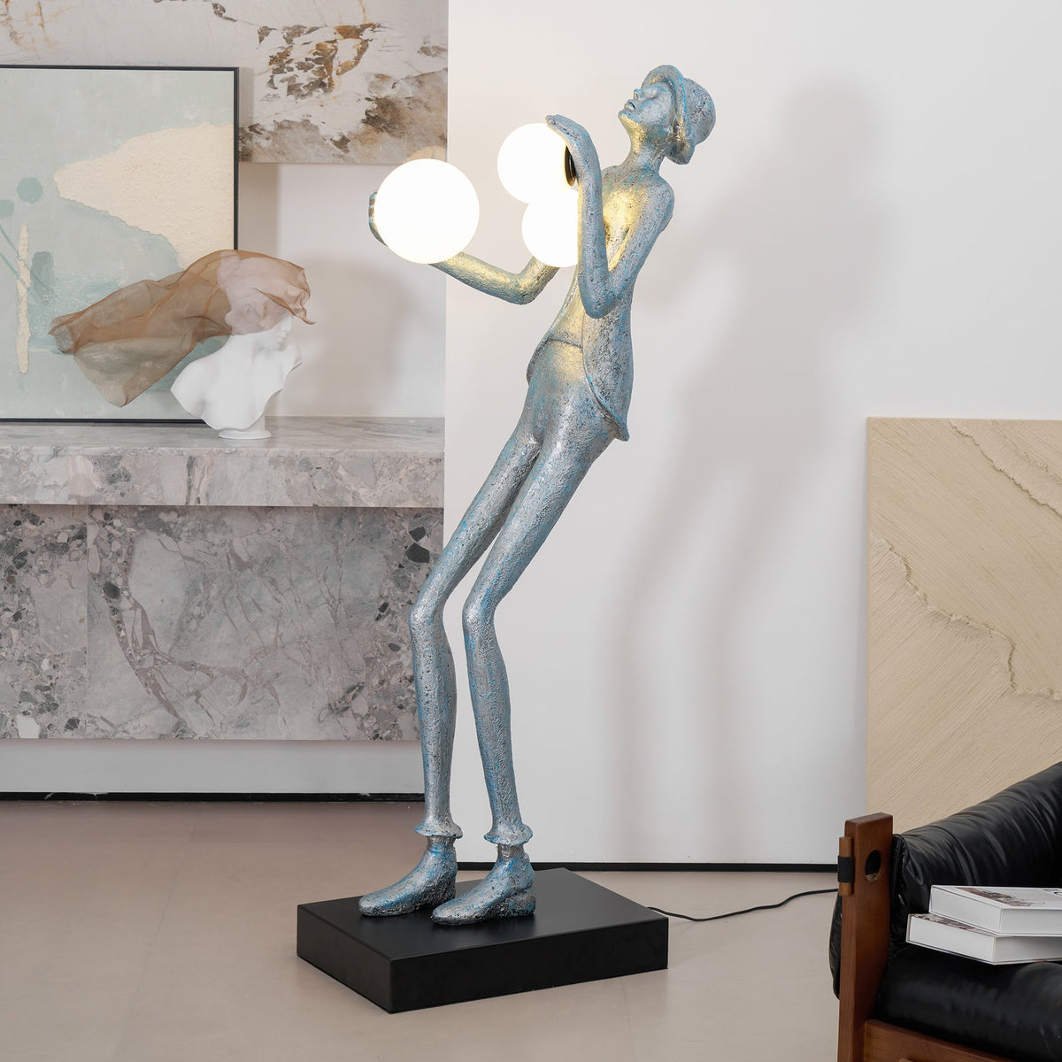 Seloia Gentleman Sculpture lampa stojąca