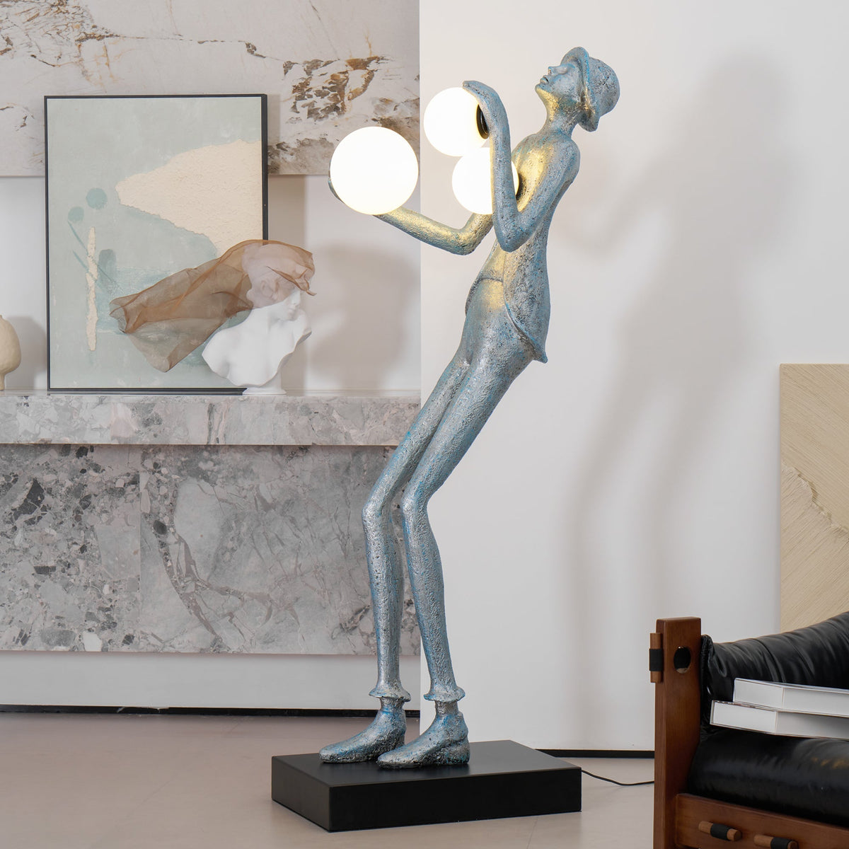 Seloia Gentleman Sculpture lampa stojąca
