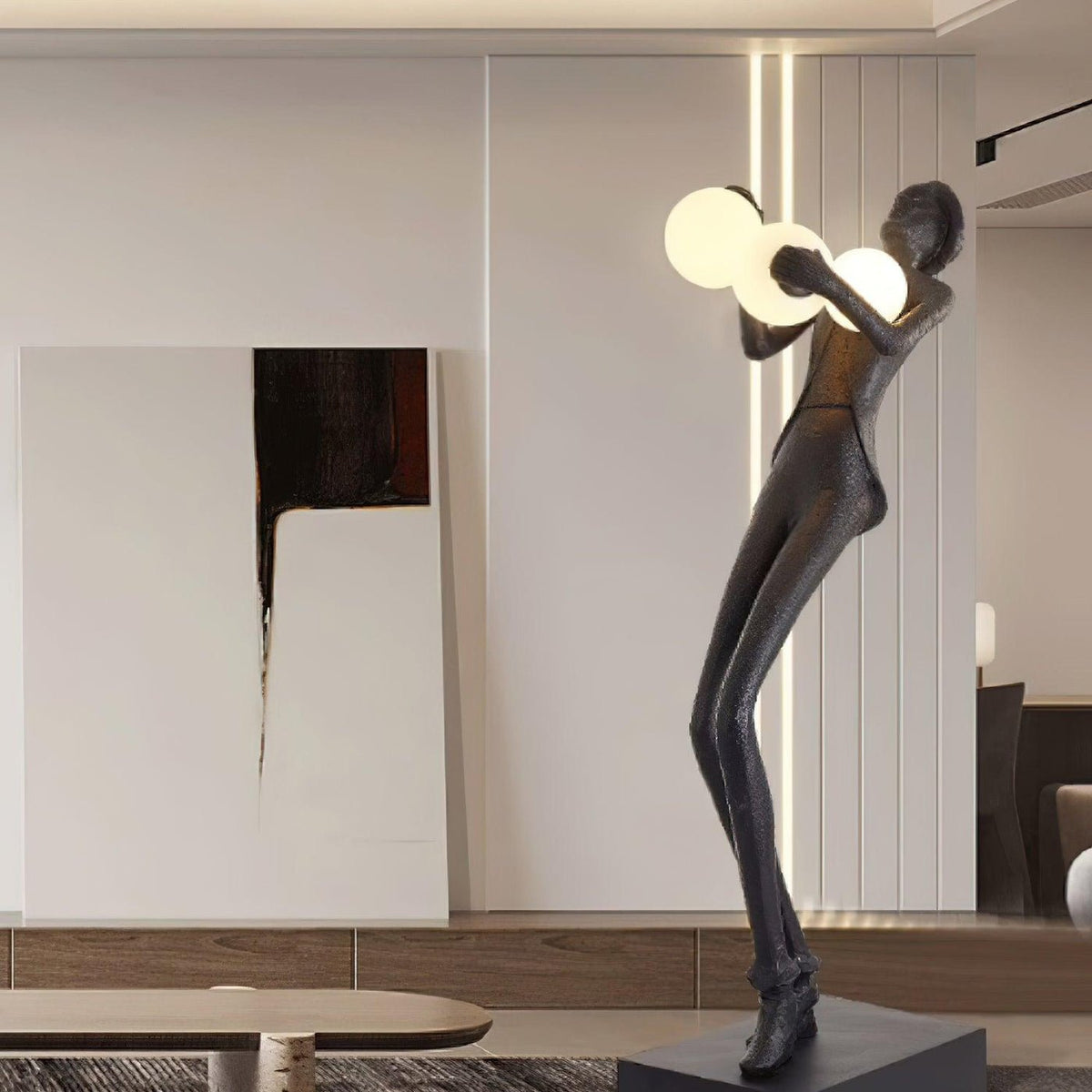Seloia Gentleman Sculpture lampa stojąca