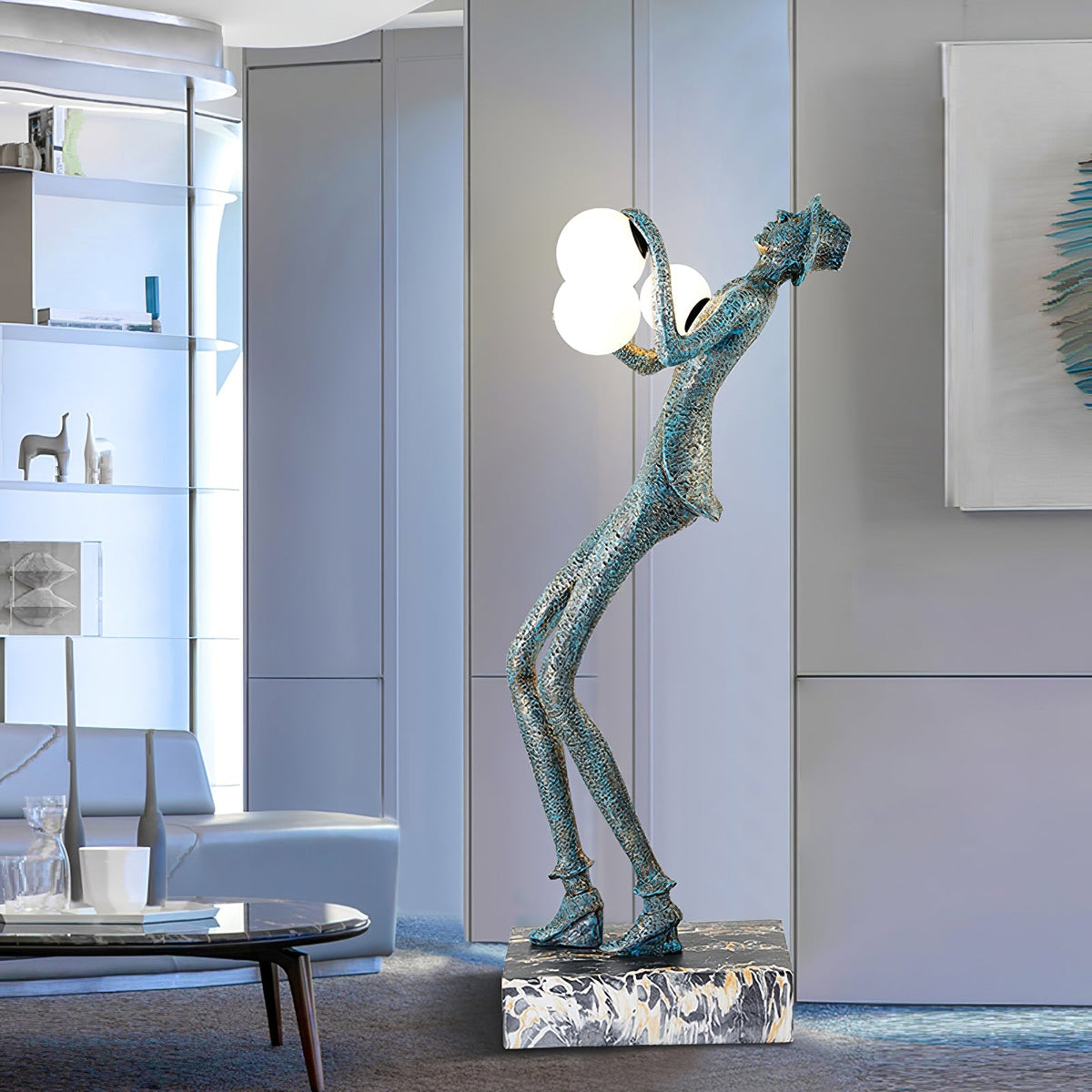 Seloia Gentleman Sculpture lampa stojąca