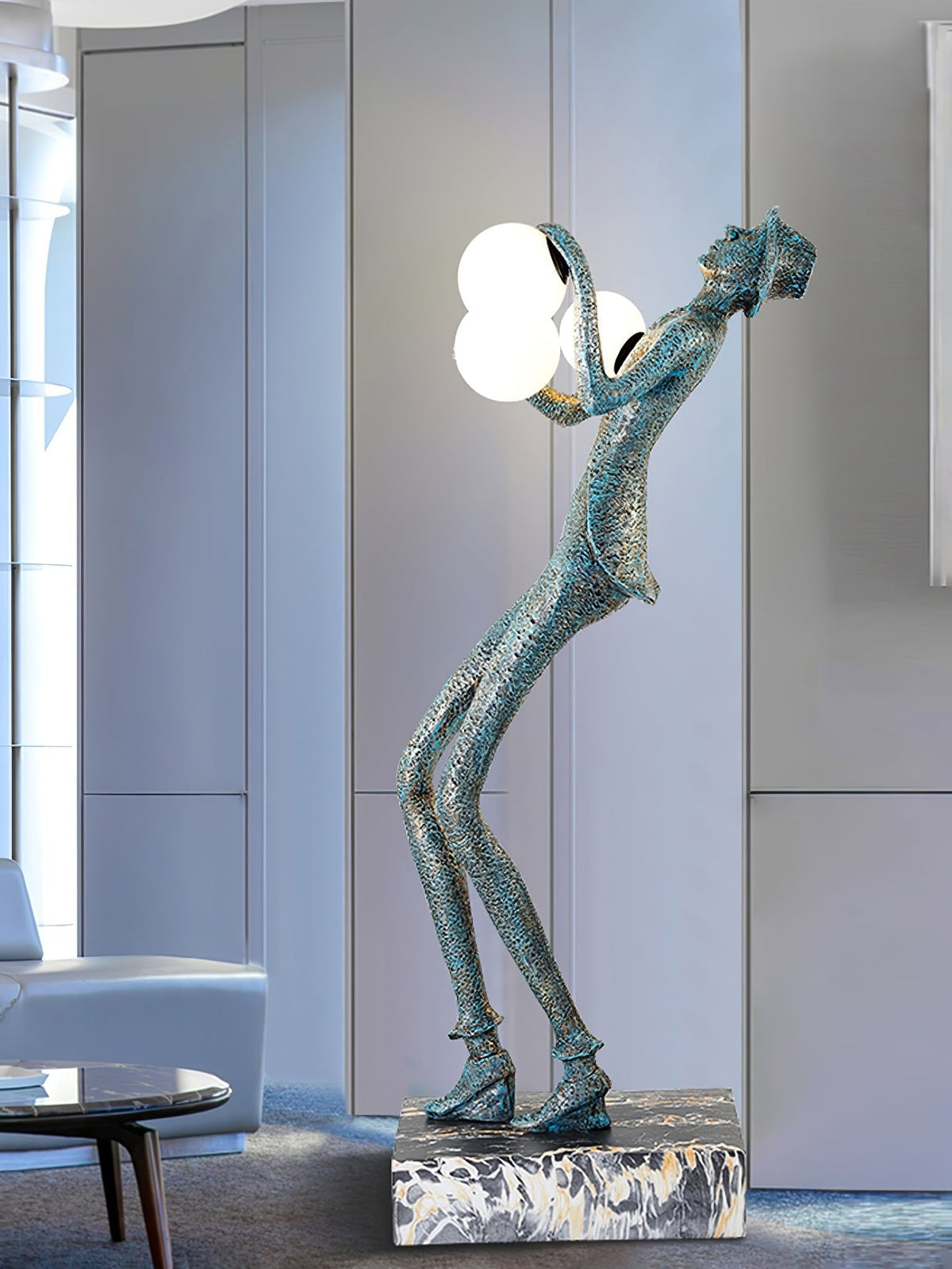 Seloia Gentleman Sculpture lampa stojąca