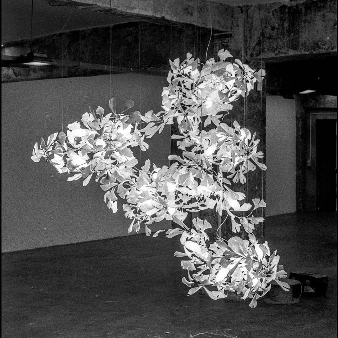Eurzoris żyrandol Gingko Leaf