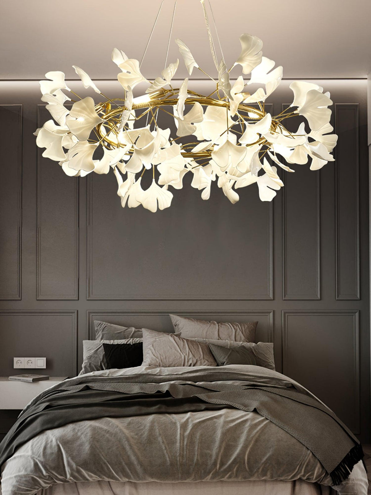 Orelalella Gingko LED Branch żyrandol