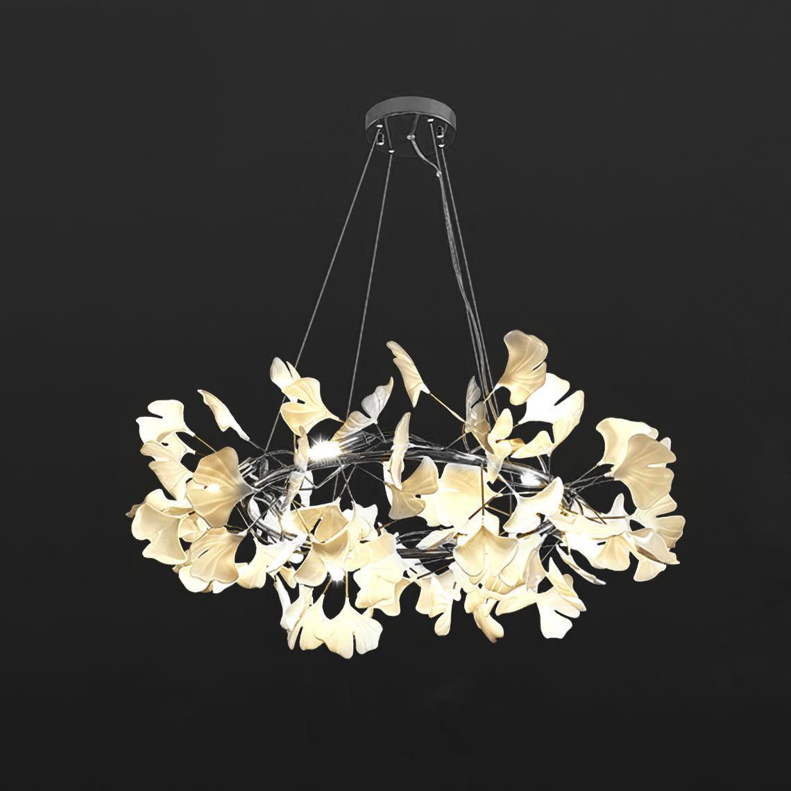 Orelalella Gingko LED Branch żyrandol
