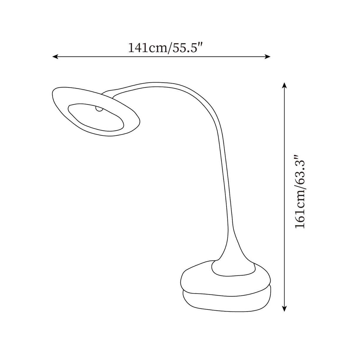 Lampa stojąca Swan