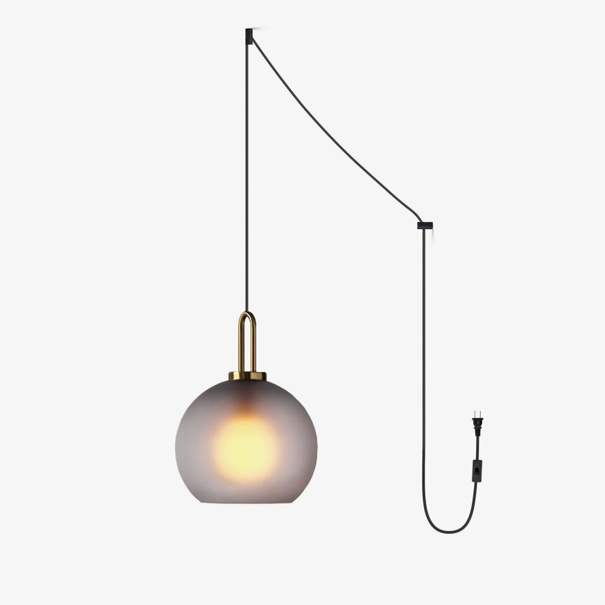 Sevelo lampa wisząca ze szkła matowego