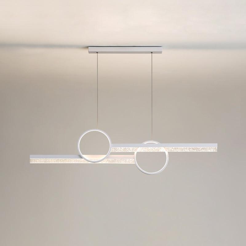 Aurelio minimalistyczna lampa wisząca z akrylu