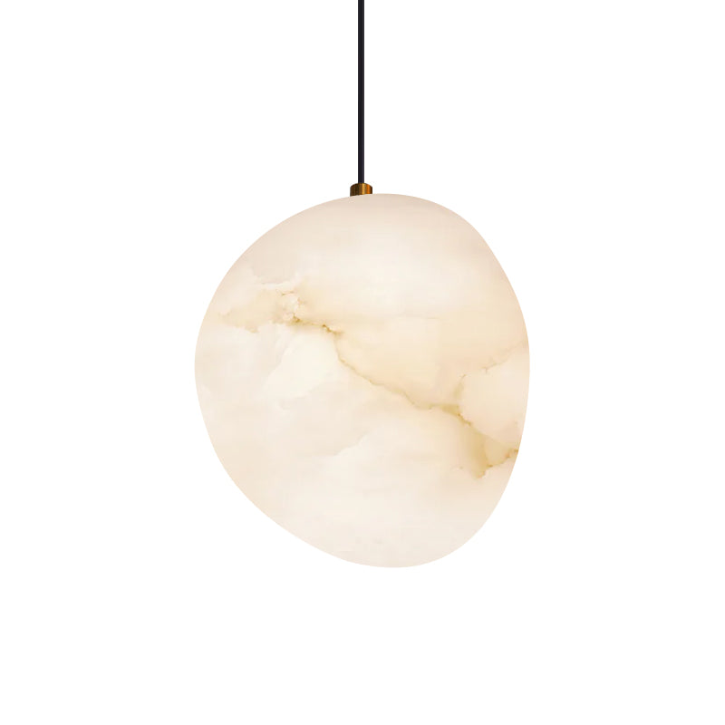 Ralen lampa wisząca Alabaster Miedź Elegancja