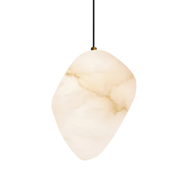 Ralen lampa wisząca Alabaster Miedź Elegancja