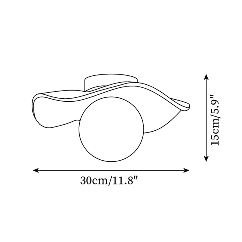 Lampa sufitowa Wave