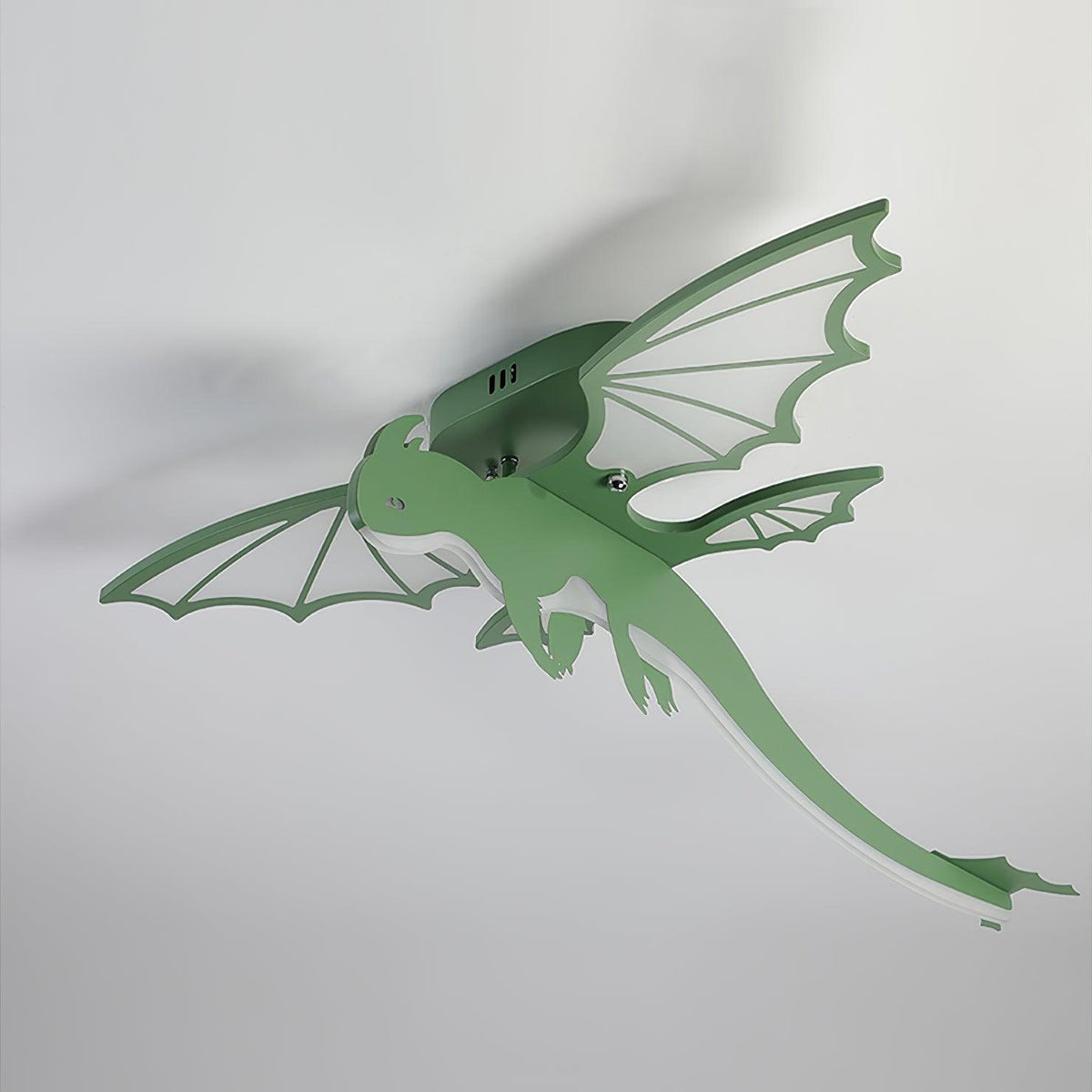 Miriora lampa sufitowa zielony Dinosaur LED