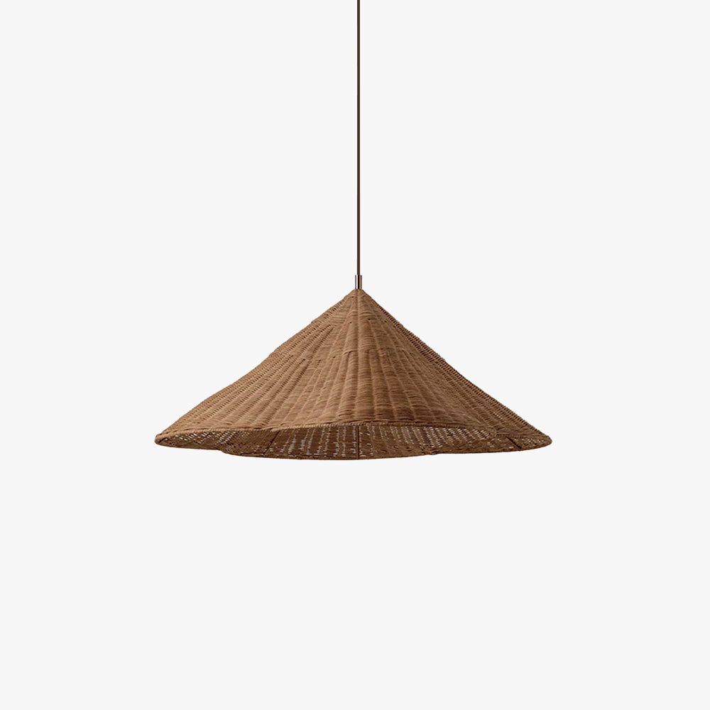 Muto Vintage Rattan lampa wisząca Salon Sypialnia