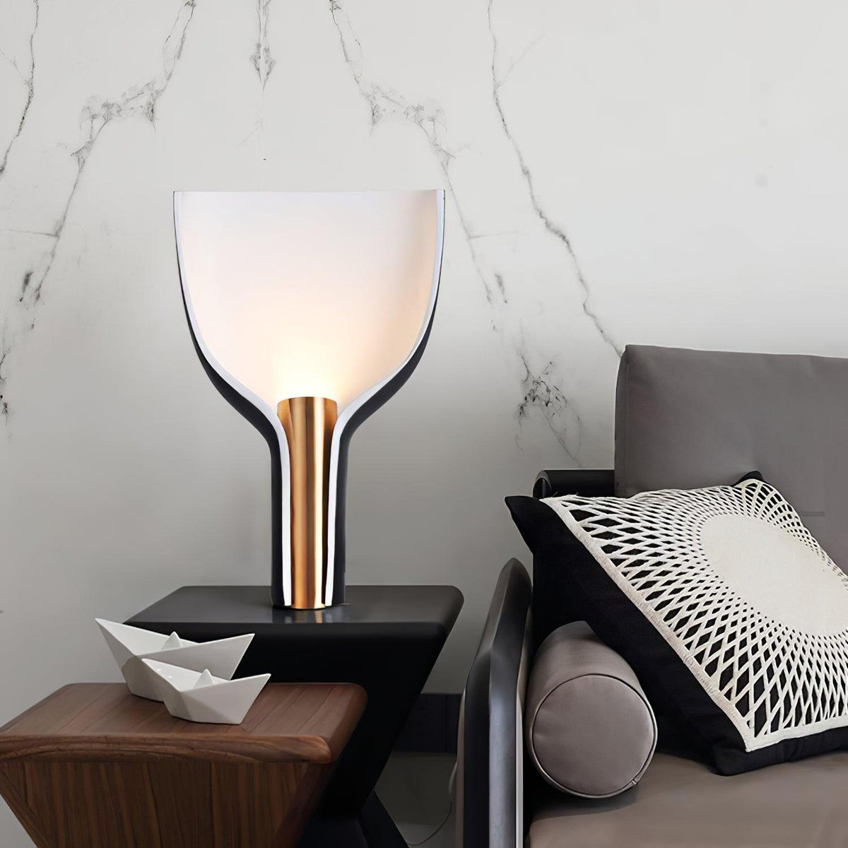 Jett nowoczesna lampa stołowa