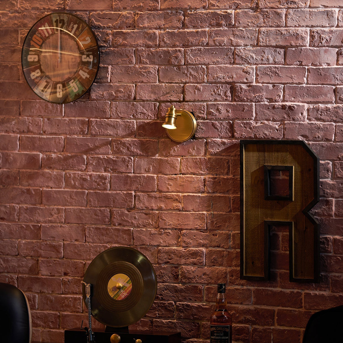 Corten Brass kinkiet