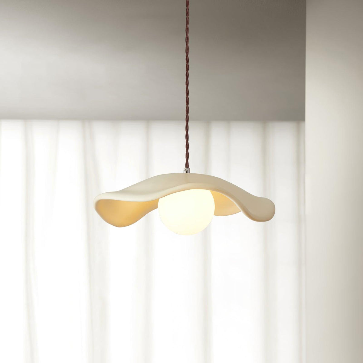 Fluid Organic Hats lampa wisząca ze szkła