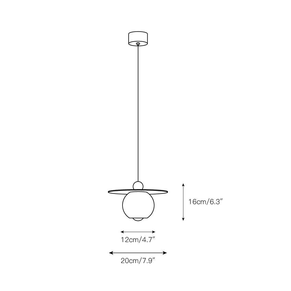 Orelorelia lampa wisząca