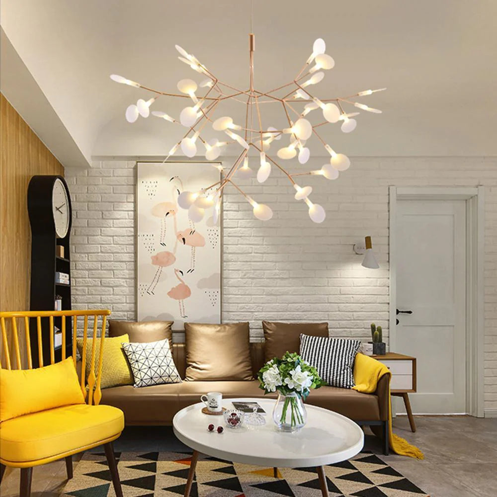 Lior żyrandol w stylu Art Deco Firefly Unikalny. Salon / Sypialnia