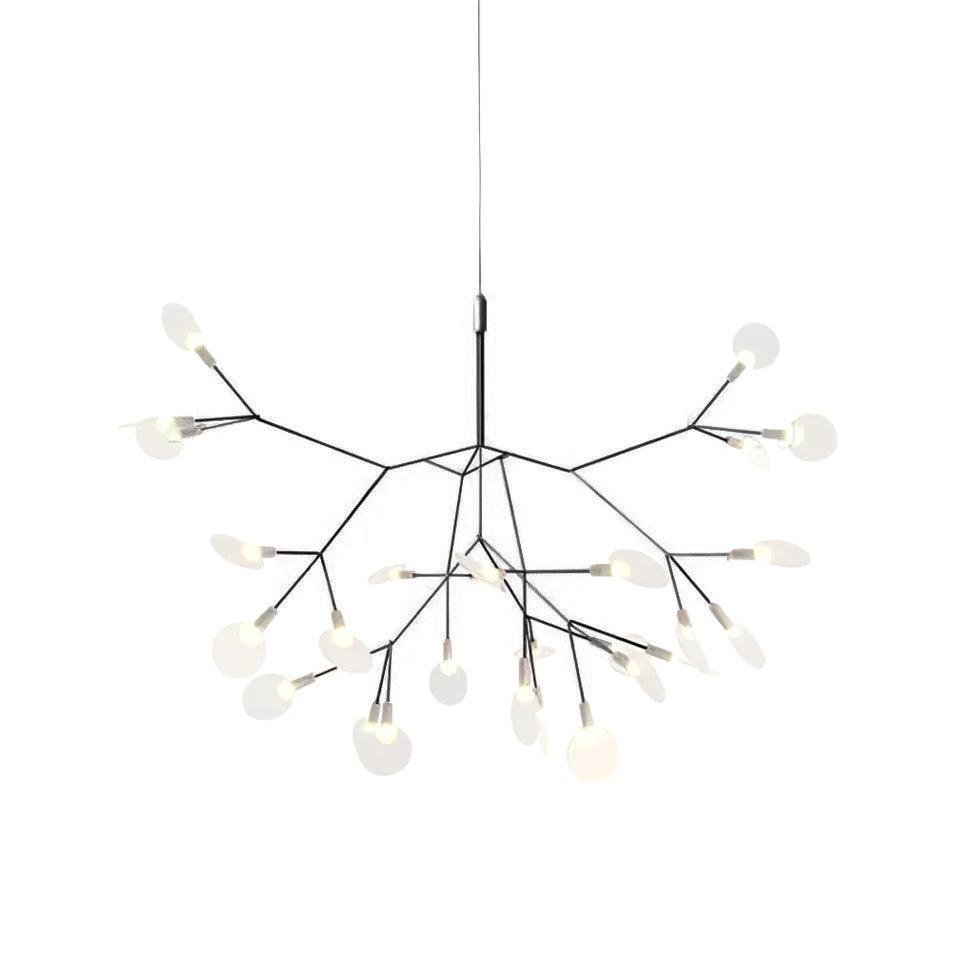 Czarny żyrandol Firefly LED