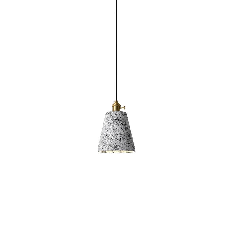 Marble nowoczesny żyrandol wiszący w stylu cementowym