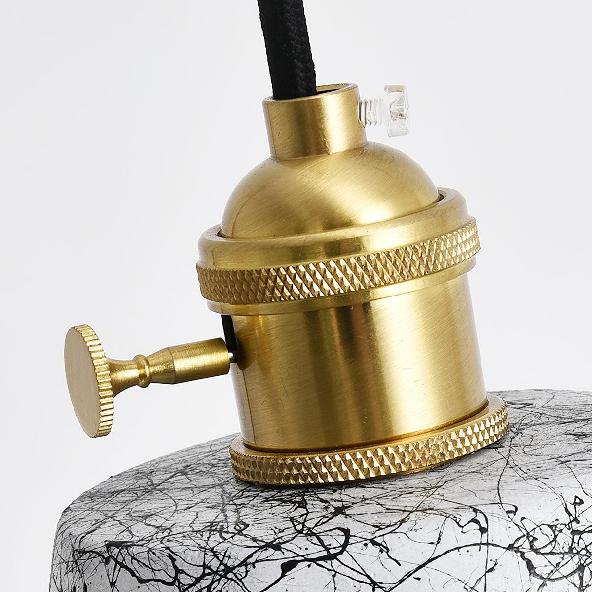 Marble nowoczesny żyrandol wiszący w stylu cementowym