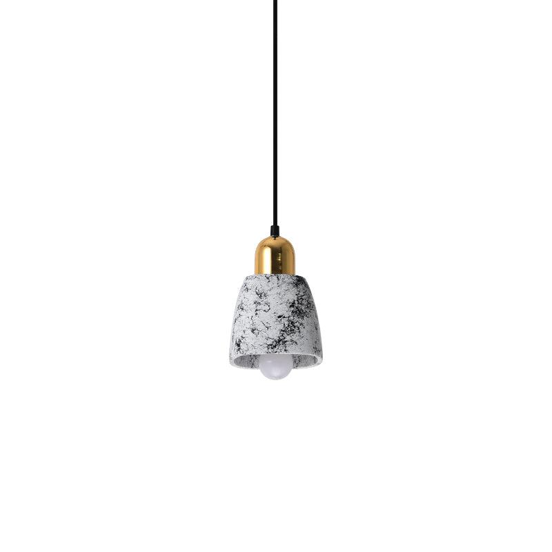 Marble nowoczesny żyrandol wiszący w stylu cementowym