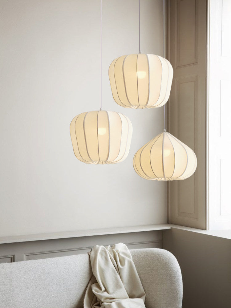 Fallowmere Lampa Wisząca Z Prążkowanej Elastycznej Tkaniny