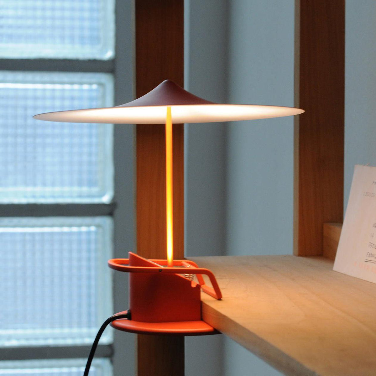 Lumoce lampa stołowa futurystyczna