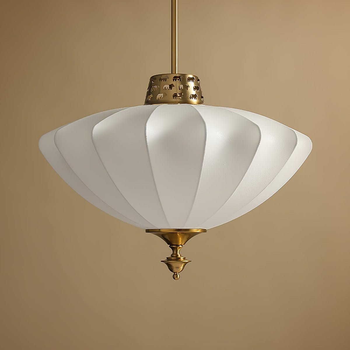 Ortalara Elegance Vintage Bloom jedwabna lampa wisząca
