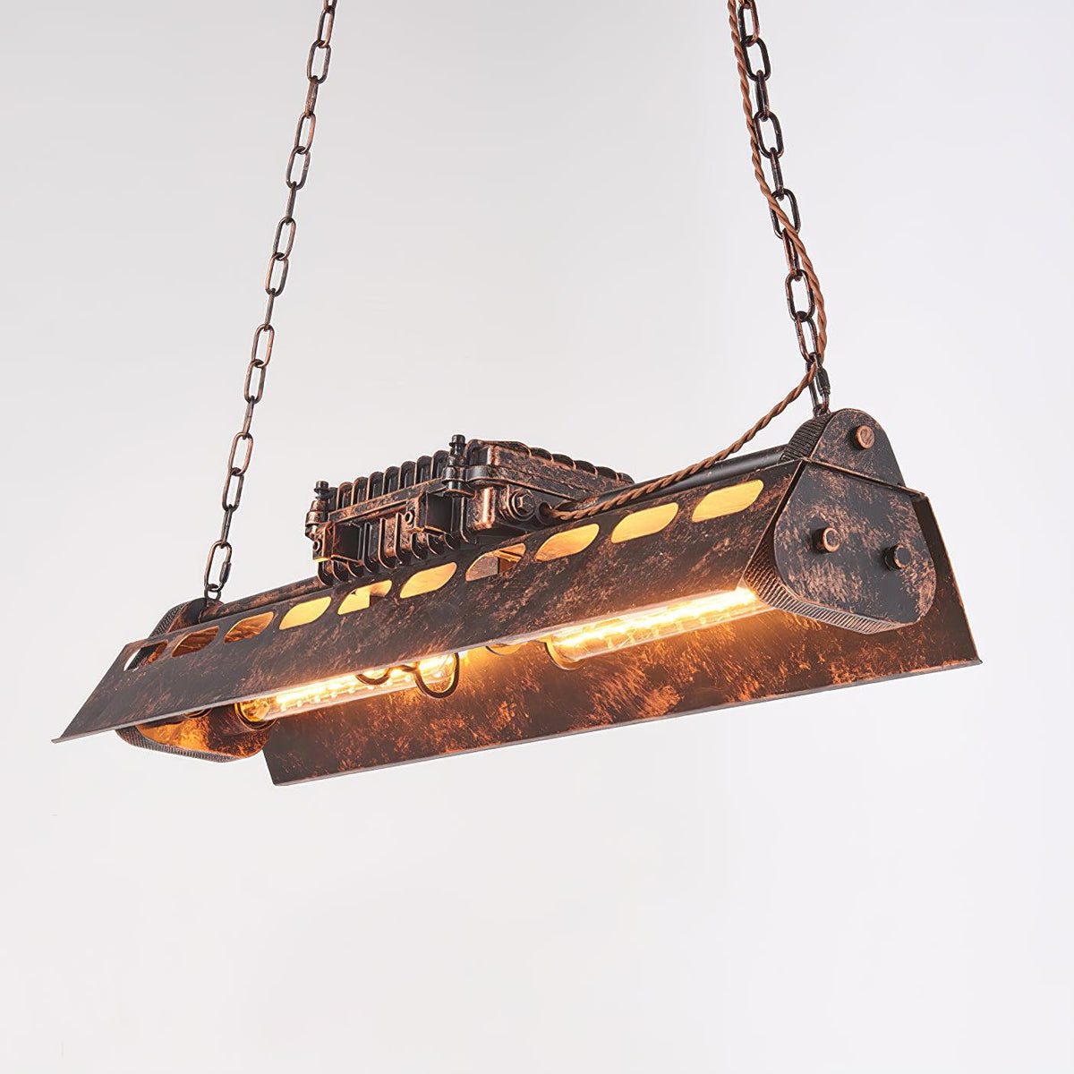Noah żyrandol Industrial Steampunk