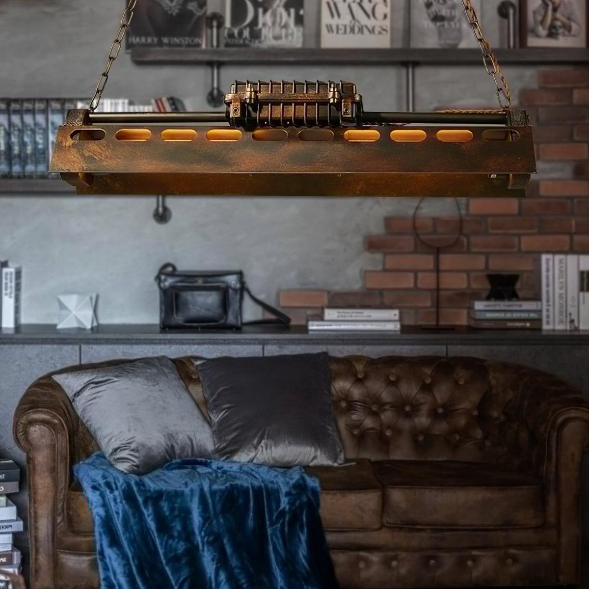 Noah żyrandol Industrial Steampunk
