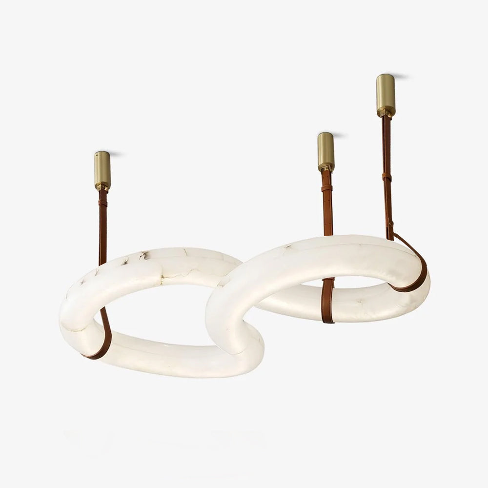Luste Alabaster Closed-loop lampa wisząca