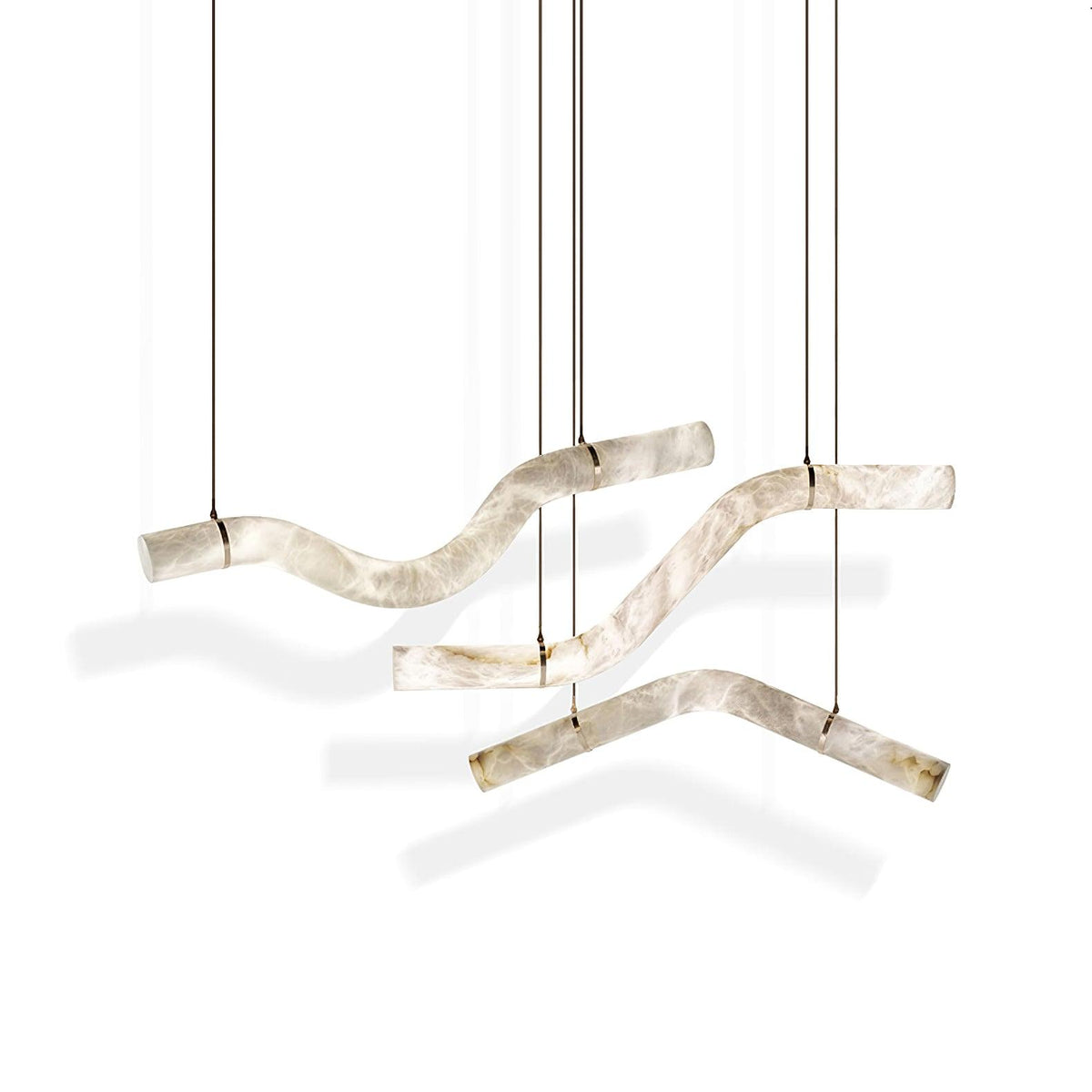 Luste Alabaster Closed-loop lampa wisząca