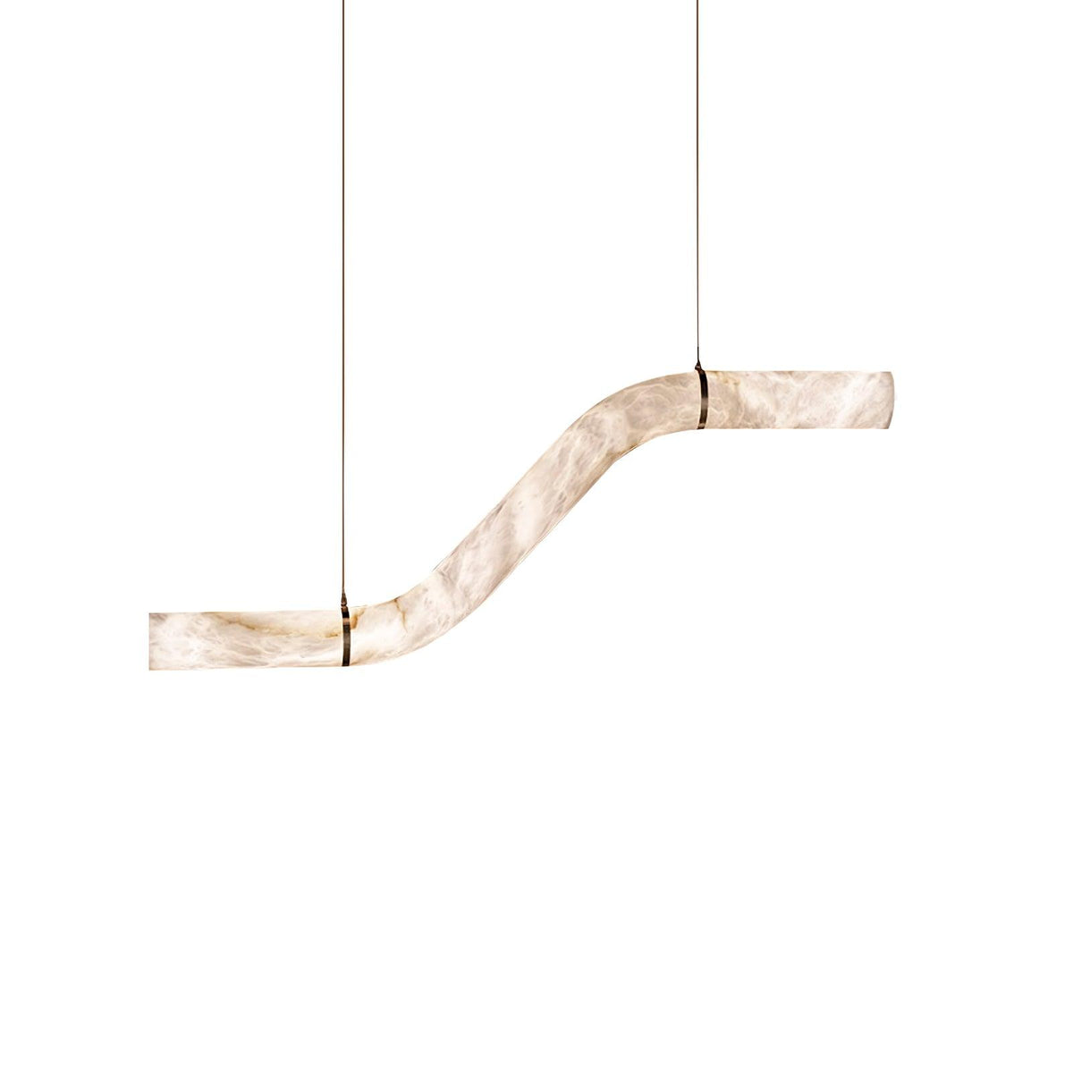 Luste Alabaster Closed-loop lampa wisząca