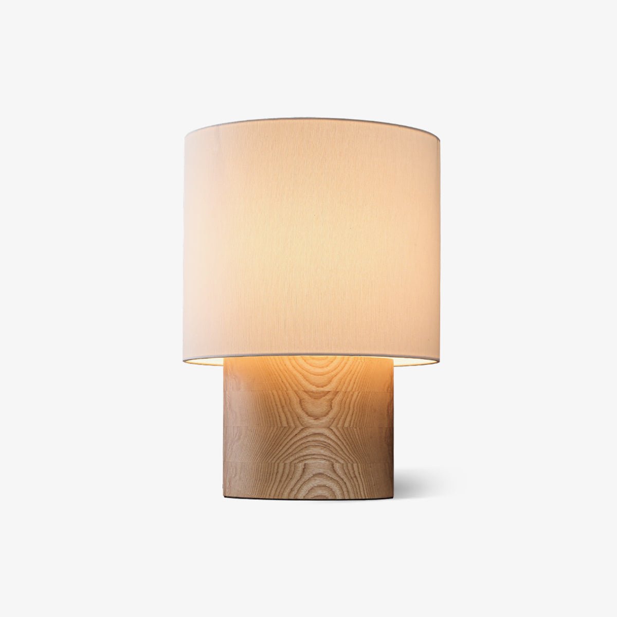 Alvira minimalistyczna lampa stołowa z drewna