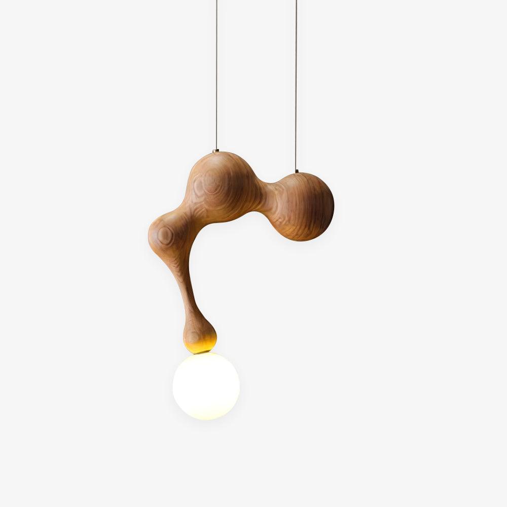 Hale Luxury drewniana lampa wisząca