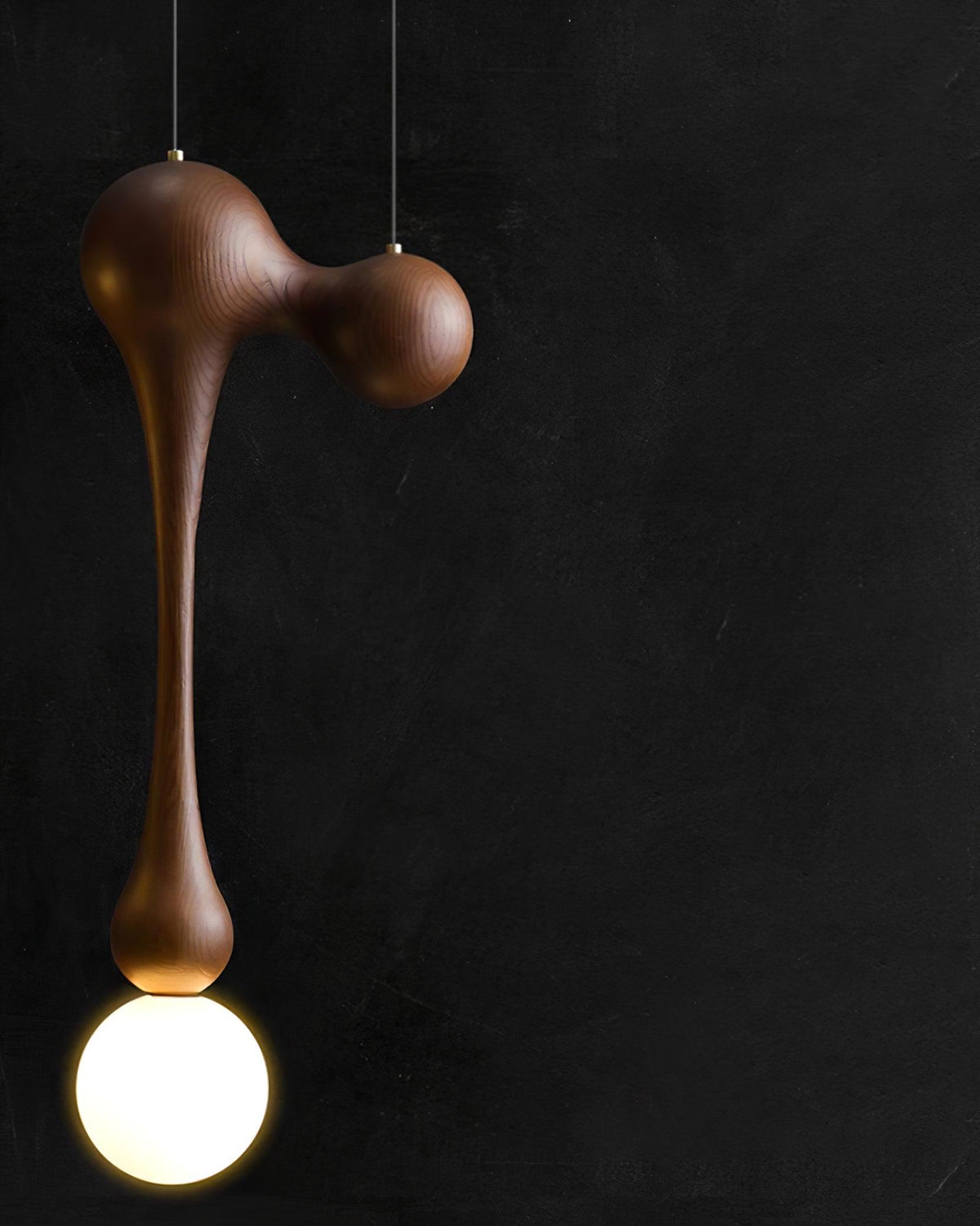 Hale Luxury drewniana lampa wisząca