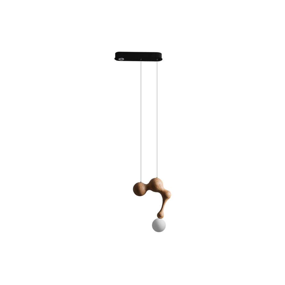 Hale Luxury drewniana lampa wisząca