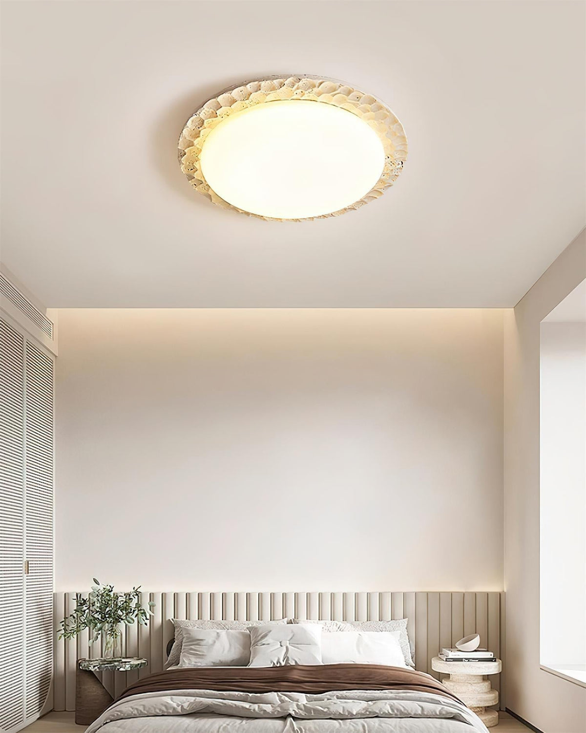 Viraeena lampa sufitowa Travertine Acrylic
