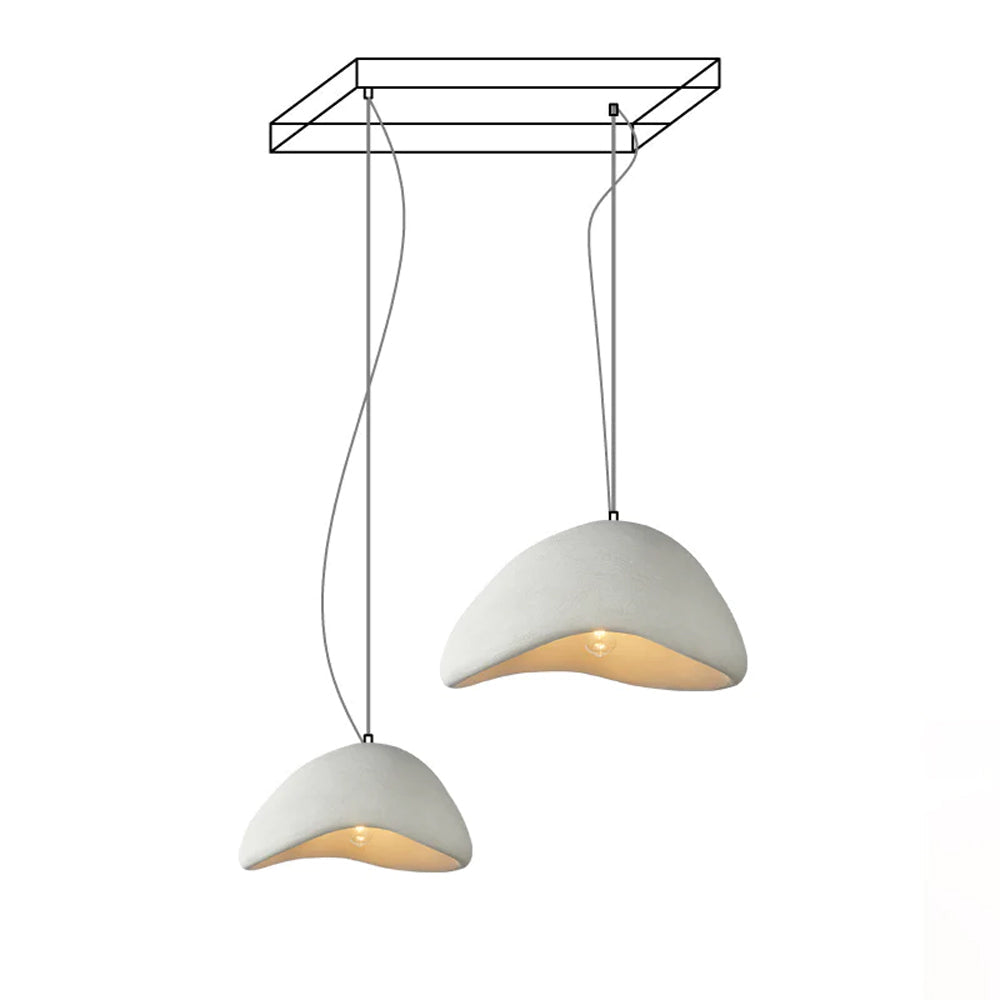 Fentor lampa wisząca Cloud biały minimalistyczna