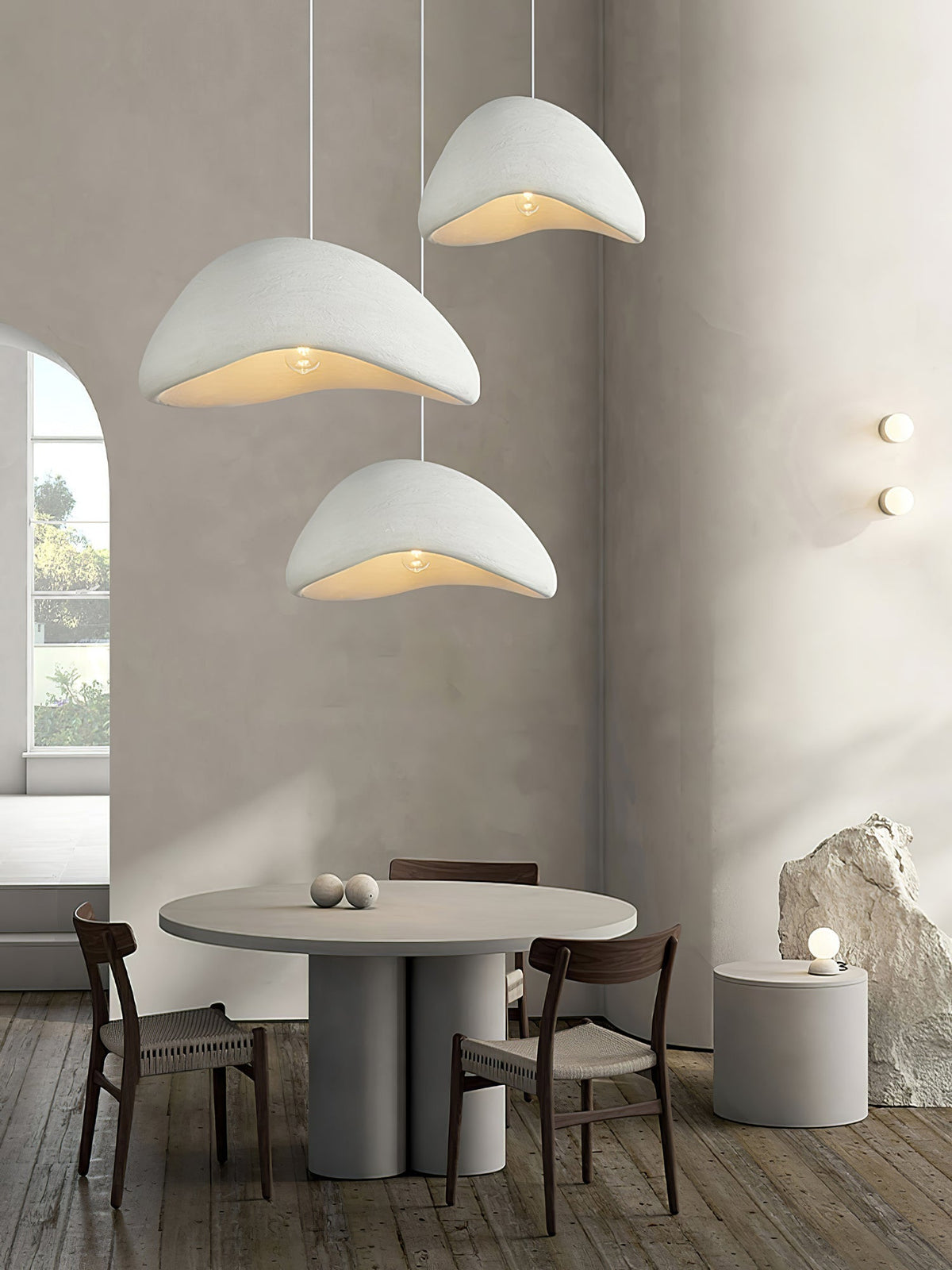 Fentor lampa wisząca Cloud biały minimalistyczna